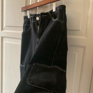 NWT Black Wide Leg Jeans